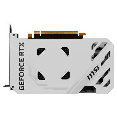 Відеокарта GF RTX 4060 8GB GDDR6 Ventus 2X White OC MSI (GeForce RTX 4060 VENTUS 2X WHITE 8G OC) фото №4