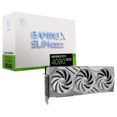 Відеокарта MSI Nvidia GeForce RTX 4080 SUPER 16G GAMING X SLIM WHITE фото №7