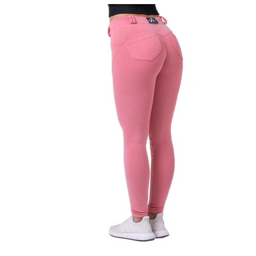 Жіночі штани Nebbia Dreamy Edition Bubble Butt 537-190 - рожева пудра/XS (NEB5370710) фото №2