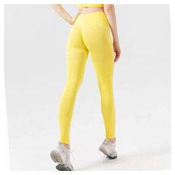 Легінси жіночі спортивні Fashion 6181 S жовті фото №4