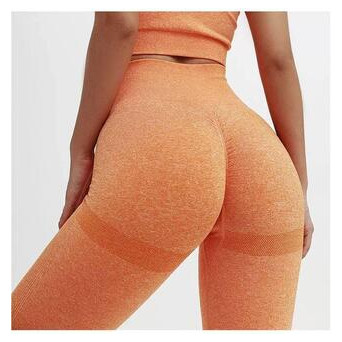 Легінси жіночі спортивні Fashion 6204 XL оранжеві фото №5