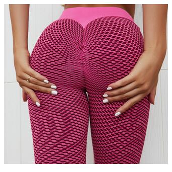 Легінси жіночі спортивні Fashion XL 6095 рожеві фото №3
