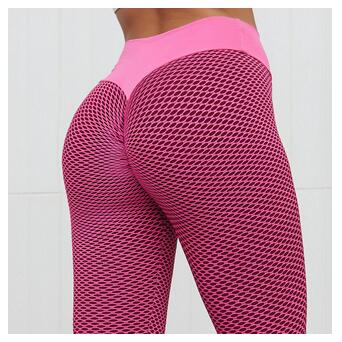 Легінси жіночі спортивні Fashion XL 6095 рожеві фото №6
