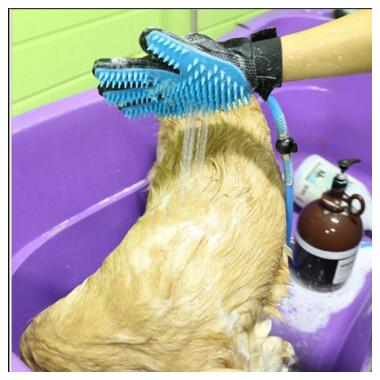 
Рукавичка для миття тварин Pet Washer із шлангом (47618) фото №5