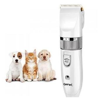 Професійна машинка для стрижки котів та собак XPRO Gemei GM-634 USB AV сіра (MER-12408_285) фото №3