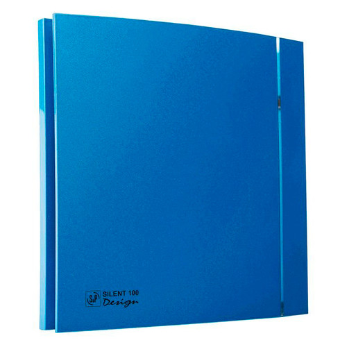 Витяжний вентилятор Soler&Palau SILENT-100 CZ BLUE DESIGN - 4C фото №1