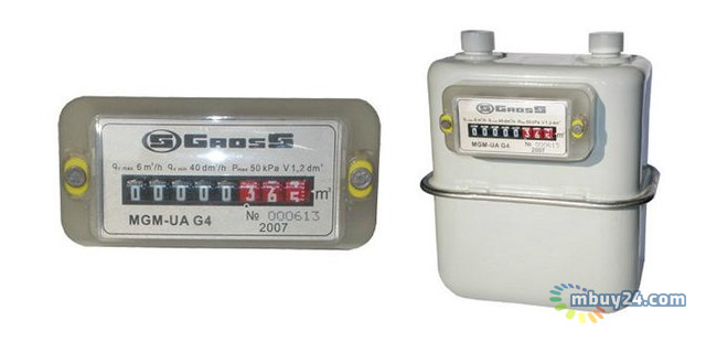 Счётчик газа Gross GAS MGM-UA G 1.6 2Z левый фото №2