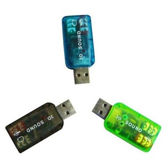 Звукова плата ATcom USB-sound card 5.1 3D sound (7807) фото №2
