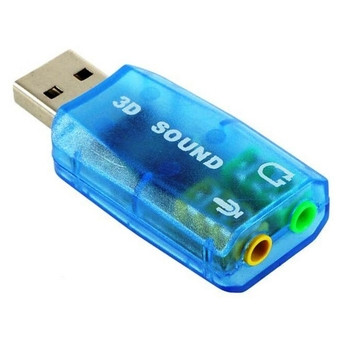 Звукова плата ATcom USB-sound card 5.1 3D sound (7807) фото №1