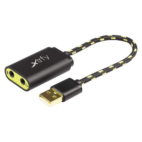 Звуковая карта Xtrfy SC1 USB Black (XG-SC1) фото №1