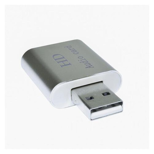 Звукова плата Dynamode USB-SOUND7-ALU silver фото №9