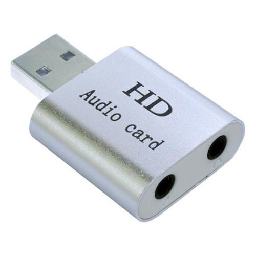 Звукова плата Dynamode USB-SOUND7-ALU silver фото №8