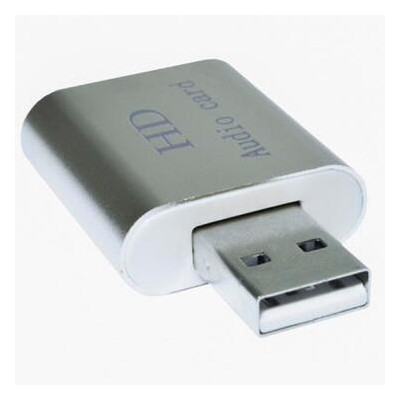 Звукова плата Dynamode USB-SOUND7-ALU silver фото №5
