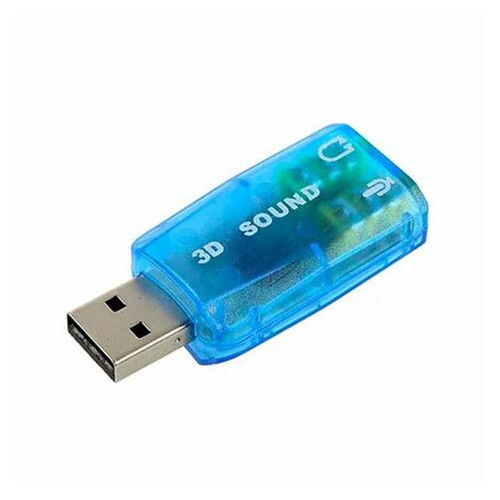 Звуковая карта Dynamode USB 6(5.1) каналов 3D RTL Blue (39623) фото №1