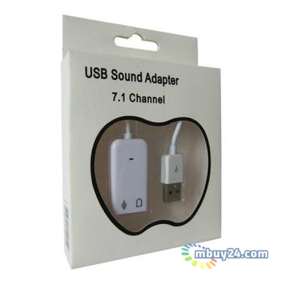 Звукова плата Dynamode USB 8 3D RTL (USB-SOUND7-WHITE) фото №6