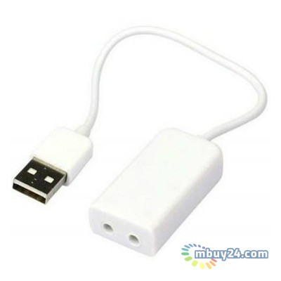 Звукова плата Dynamode USB 8 3D RTL (USB-SOUND7-WHITE) фото №2