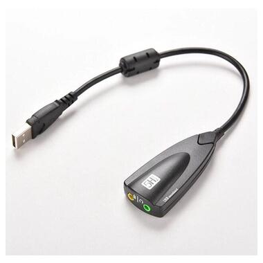 Універсальна USB звукова карта з проводом (Sound Card Adapter) фото №1
