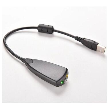 Універсальна USB звукова карта з проводом (Sound Card Adapter) фото №2