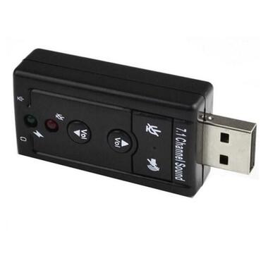 Універсальна звукова карта Primo USB Virtual 7.1 Audio 3D Sound Card фото №3