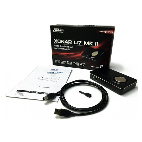 Зовнішня звукова картка Asus Xonar U7 MKII (90YB00KB-M0UC00) фото №4