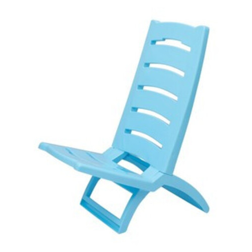 Крісло-шезлонг Adriatic із пластику 37.5 х 65 см блакитний (8002936289438) фото №6