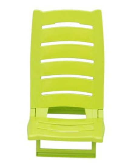 Крісло-шезлонг Adriatic із пластику 37.5 х 65 см салатовий (8002936289216) фото №4