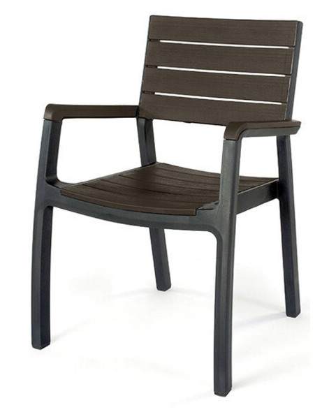 Стілець Keter Harmony armchair Сіро-коричневий (7290106925748 фото №1