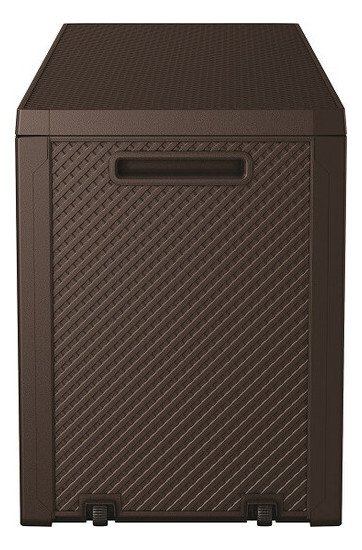 Ящик для зберігання Keter Emily Box 270 л коричневий (7290112634603) фото №5