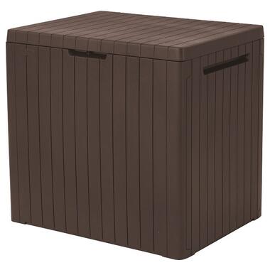 Лавка-ящик для зберігання City Box 113 л. коричневий. Keter  (7290112631282) фото №1