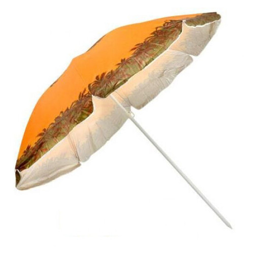 Зонт пляжный Stenson d2.0 м серебро MH-0039 (ZE35005571) фото №1