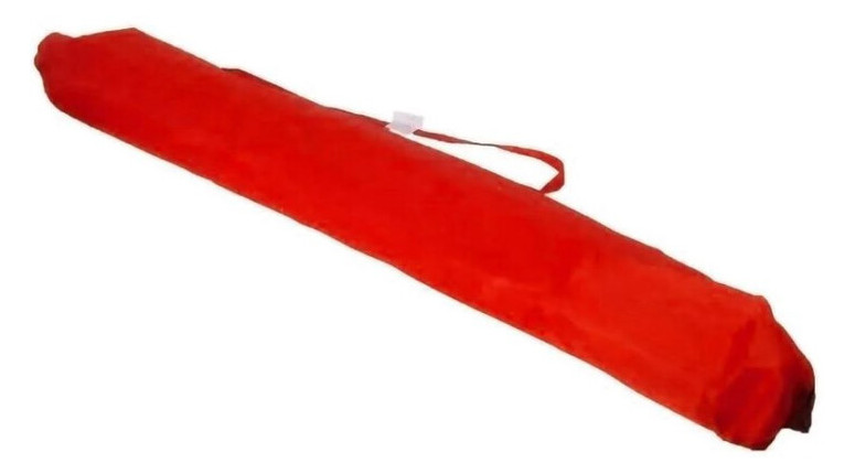 Зонт пляжный Stenson MH-0045 2.5x2.5 м красный (ZE35011736) фото №1