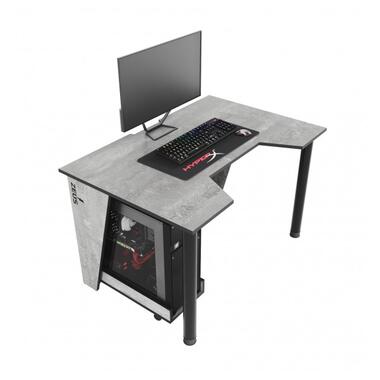 Геймерський ігровий стіл  ZEUS™ GAMER-1 бетон/чорний  ZEUS фото №3