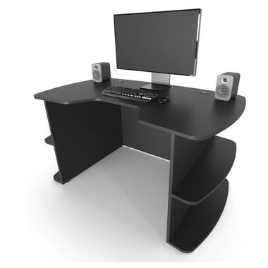 Геймерський стіл ZEUS Floki-2 чорний з вирізом ZEUS фото №3