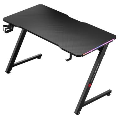 Геймерский стол 1stPlayer AZ1-1260 Black (AZ1-1260-RGB-BK) фото №1