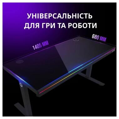Компьютерный стол Lorgar PRO 80W Wood Black (LRG-DP80W) фото №8