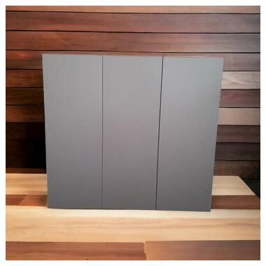 Кухонна пластикова підвісна шафа 100 см з покриттям HPL 1122 mat фото №7