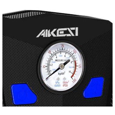 Автомобільний компресор AIKESI AKS-5501-A автокомпресор для підкачування шин фото №2