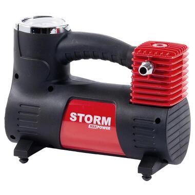 Автокомпрессор Storm Max Power 10 Атм 40 л/мин 170 Вт (20500) фото №2