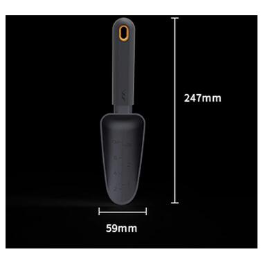 Совок садовий для розсади Xiaomi JIMIHOME Black JM-W102 фото №8