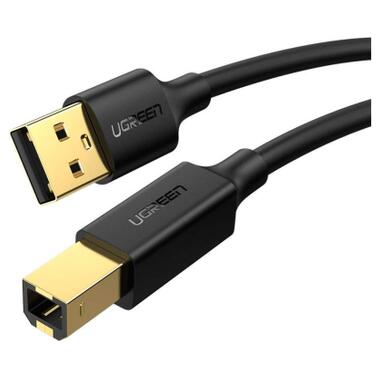 Кабель для принтера USB 2.0 AM/BM 1.0m US135 черный Ugreen (20846) фото №2
