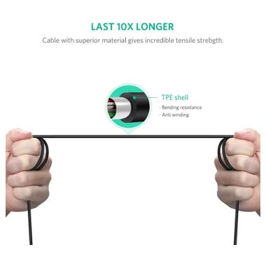 Кабель для принтера USB-C 2.0 to BM 2.0m US241 черный Ugreen (50446) фото №5