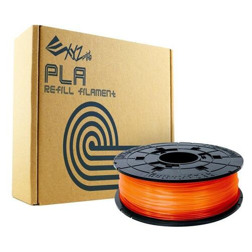 Пластик для 3D-принтера XYZprinting PLA 1.75мм/0.6кг transparent orange (RFPLBXEU07E) фото №2