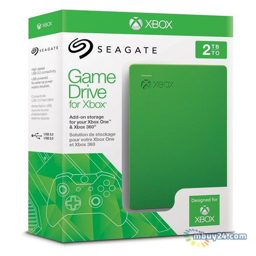 Внешний жесткий диск Seagate Game Drive Xbox 2TB (STEA2000403) фото №6