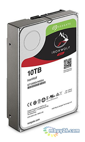 Жорсткий диск Seagate IronWolf HDD 10TB 7200rpm 256MB ST10000VN0004 3.5 SATA III фото №2