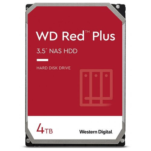 Жорсткий диск WD Red Plus 4TB (WD40EFPX) фото №1