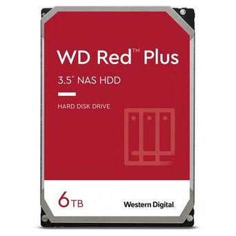 Жорсткий диск WD Red Plus 6TB (WD60EFPX) фото №1