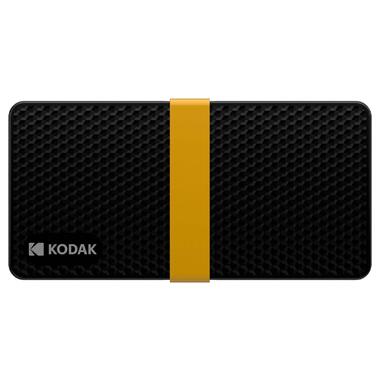 Зовнішній жорсткий диск SSD Kodak X200 1TB Чорний фото №1