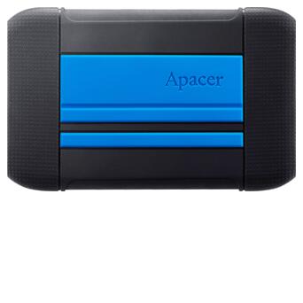 Зовнішній жорсткий диск Apacer AC633 1TB USB 3.1 Speedy Blue (AP1TBAC633U-1) фото №1