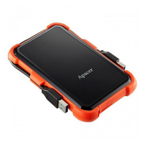 Зовнішній жорсткий диск 2TB Apacer AC630 2.5 USB 3.1 orange (AP2TBAC630T-1) фото №2