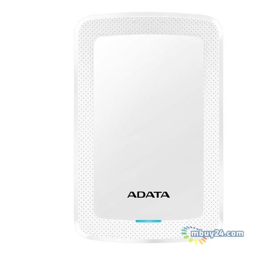 Жорсткий диск ADATA 2.5 USB 3.1 1TB HV300 White (AHV300-1TU31-CWH) фото №1